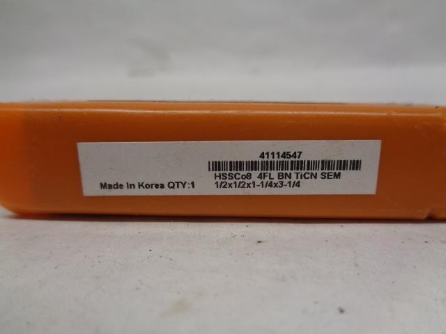 NEW HERTEL 41114547 END MILL R22T6BD