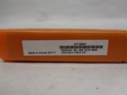 NEW HERTEL 41114547 END MILL R22T6BD