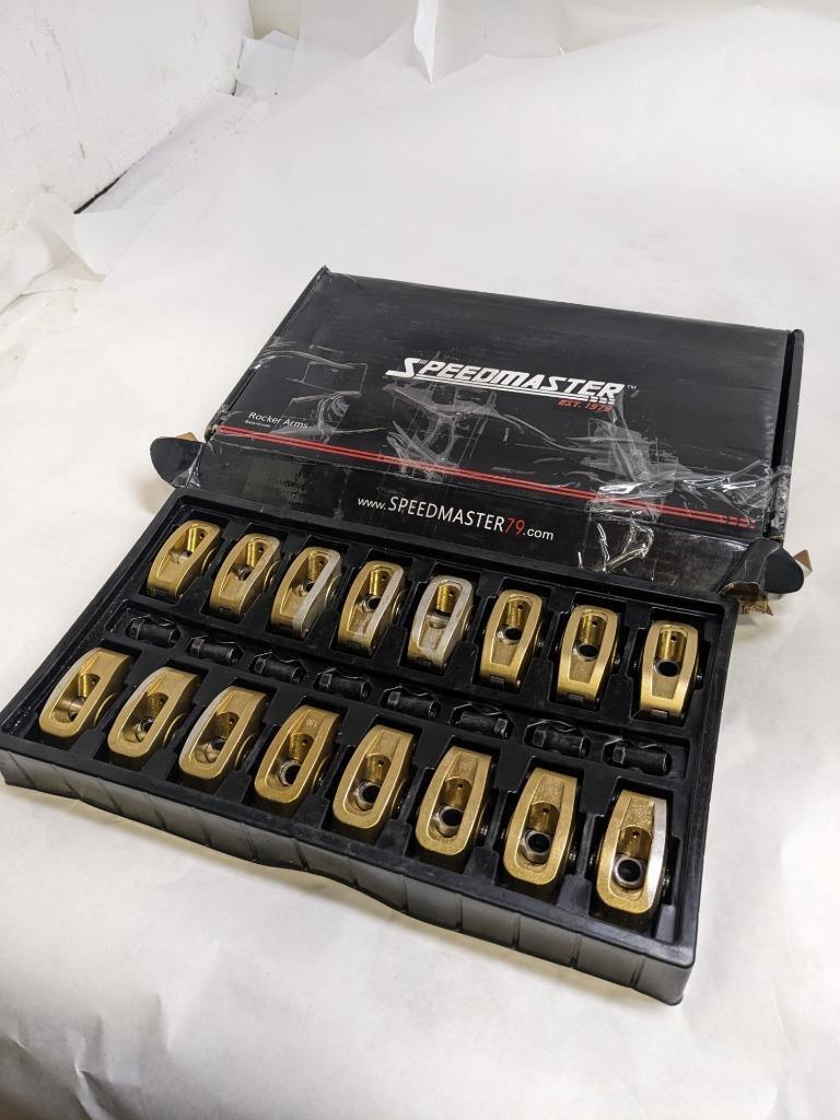 SPEED MASTER79 ALUMINUM ROLLER ROCKER ARMS SET 8/16 PCE261100401 USED R29
