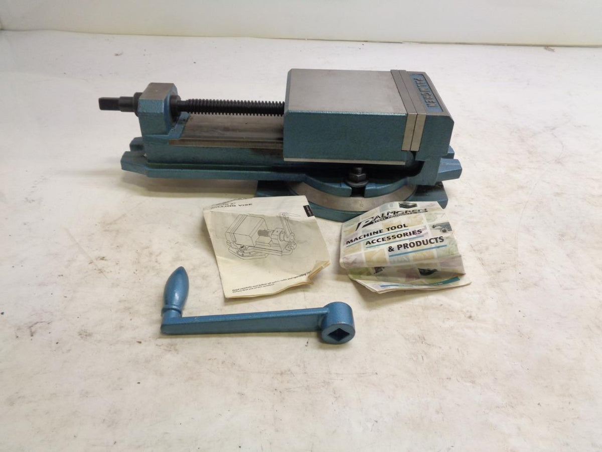 NEW PALMGREN 6" MILLING MACHINE VISE BLUE W/ SWIVEL BASE SR