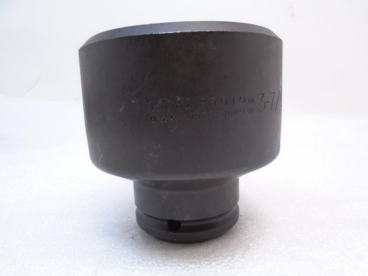 NEW STANLEY PROTO 15062 1-1/2 IN. DR. IMPACT SOCKET 3-7/8. 6 PT. R22