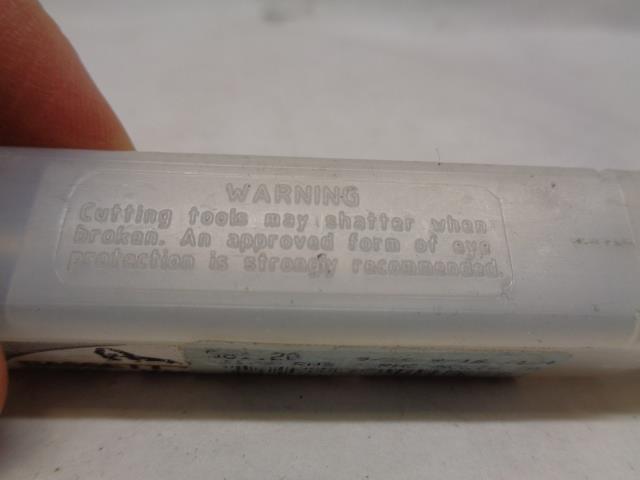 NEW BASSETT 9/16X9X16 1 1/4  3-1/2 FLUTE SINGLE END END MILLS B52047MSE-2 R22T2