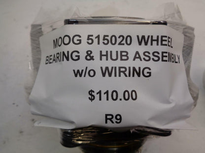 NEW MOOG 515020 WHEEL BEARING & HUB ASSEMBLY w/o WIRING (DAMAGED) R9