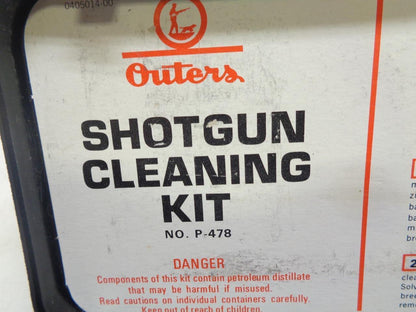 USED GENUINE VINTAGE OUTERS RIFLE AND SHOTGUN CLEANING KIT P-478 SR