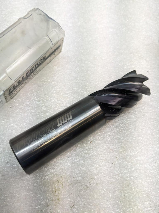 HELICAL SOLUTIONS 5 FLUKE CARBIDE CORNER RADIUS END MILL HEV-R-51000-R.030
