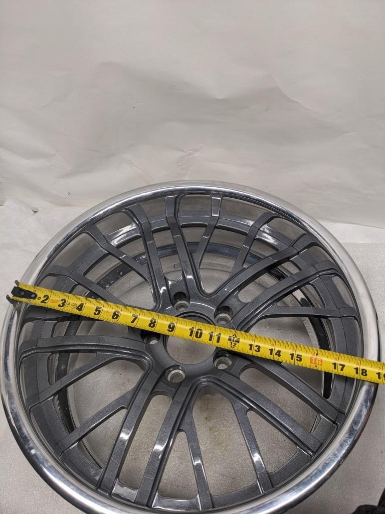 NEW CUSTOM GRAY 20 DOUBLE SPOKE 18X9 5X120 ET+9.5 WHEEL B2