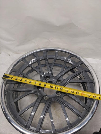 NEW CUSTOM GRAY 20 DOUBLE SPOKE 18X9 5X120 ET+9.5 WHEEL B2