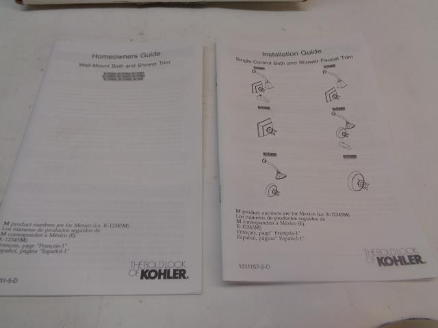 Kohler Memoirs Classic Shower Faucet Trim Vibrant Brushed Bronze T465-4C-BV R29