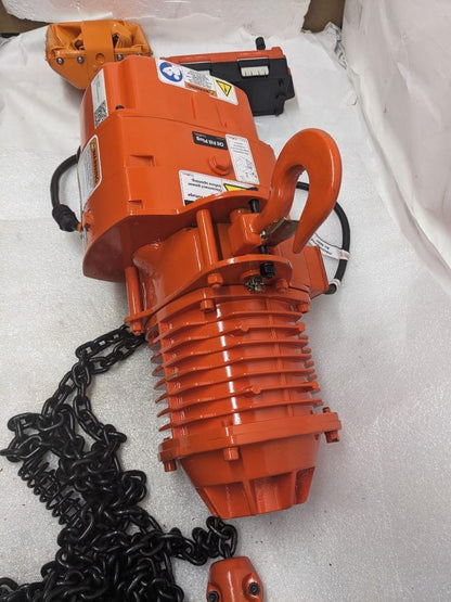PROWINCH PWR05i 1/2 TON ELECTRIC CHAIN HOIST 2 SPEED 20FT G100 CHAIN NEW BSR3.1
