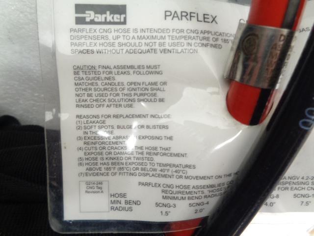 NGV REFUELING LINE STAUBLI BRW 08/BRW 02, SWAGELOK SS-L83XKF4, PARFLEX 520N-4 H2