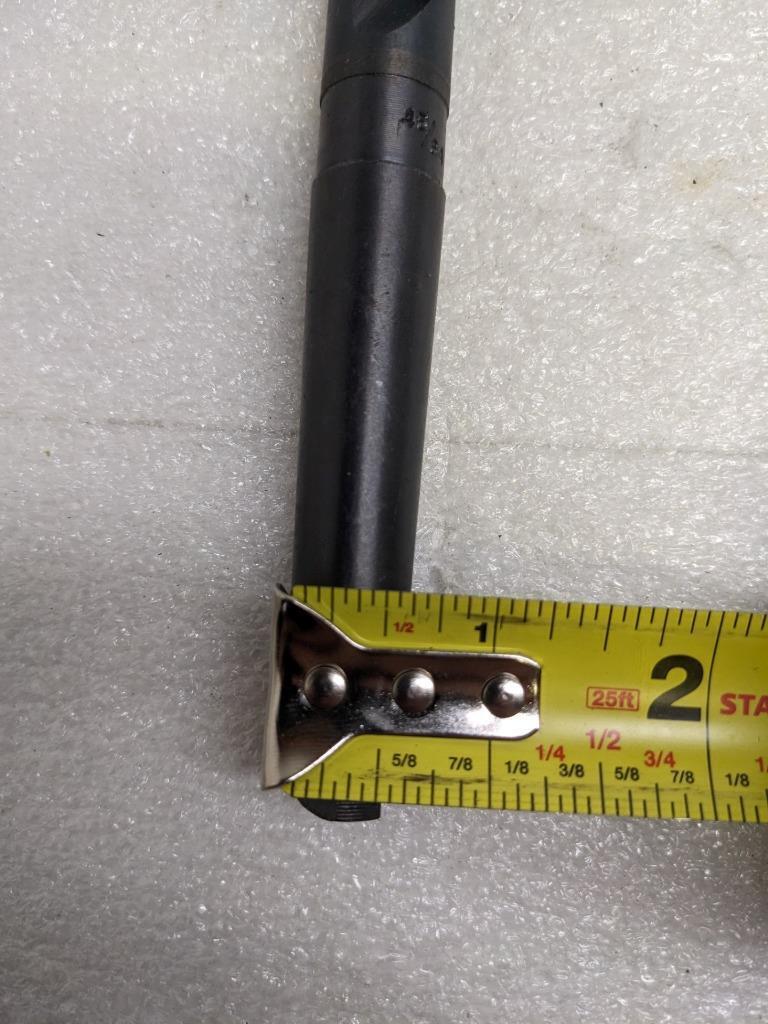 UNBRANDED 45/64" HIGH SPEED DRILL BIT 9-1/2" OAL 6" FLUTE RH HALF CASE NEW D0