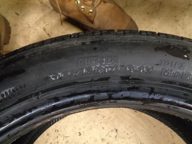 1 BRIDGESTONE TURANZA QUIET TRACK P 235 45 17 94V SL TIRE 000073