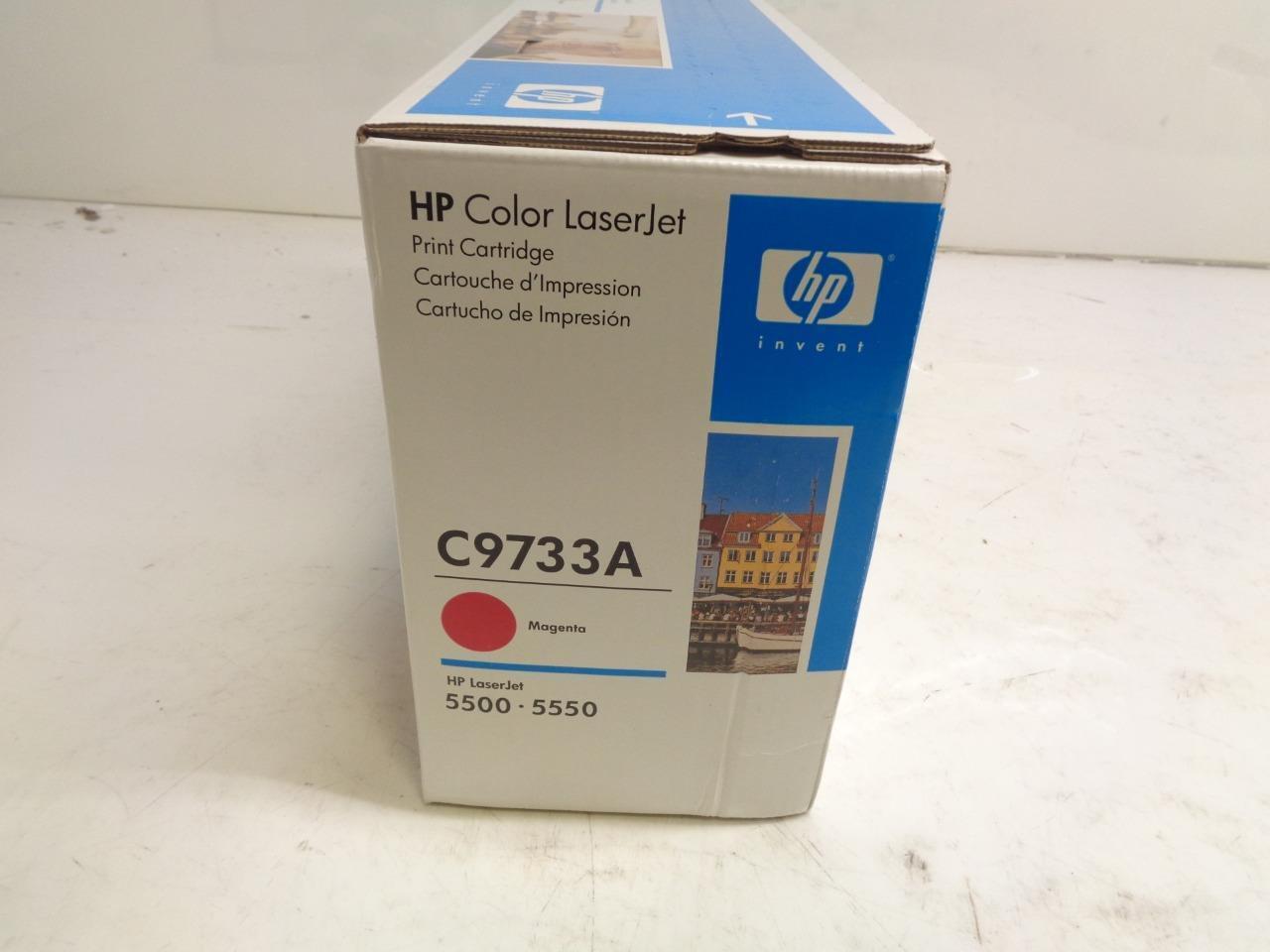 NEW HP MAGENTA TONER CARTRIDGE C9733A FOR LASERJET 5500 5550 SR