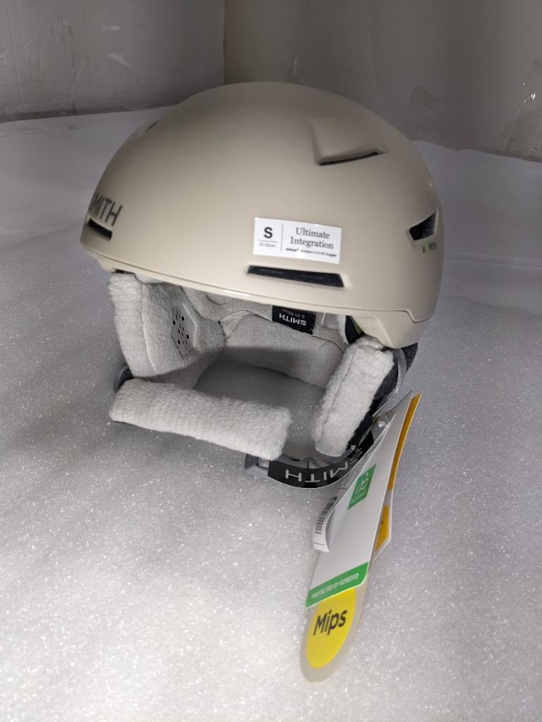 SMITH VIDA MIPS SNOW HELMET -WOMEN'S-SMALL-MATTE BONE E005101HU5155 NEW SR