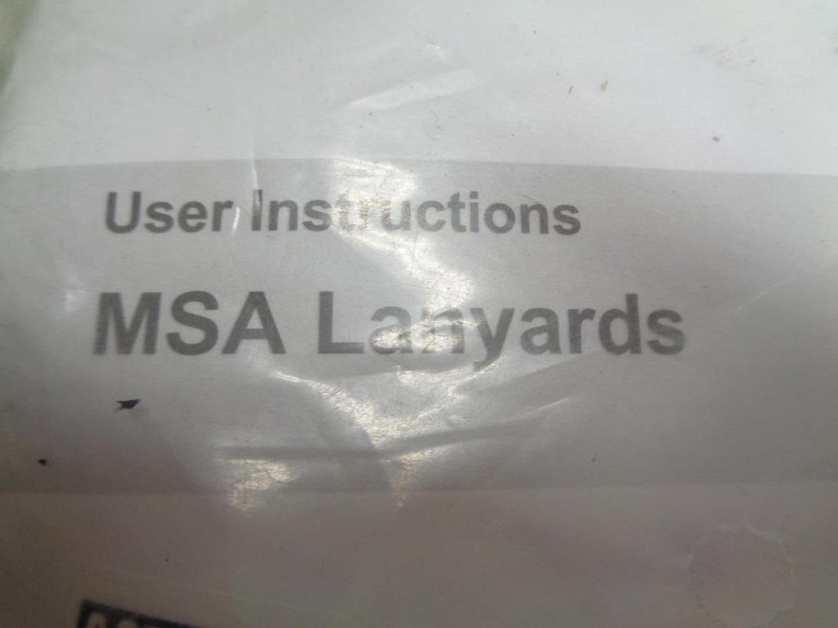 NEW MSA V-SERIES STANDARD TWIN LEG TIE-BACK 10193129 R30T1