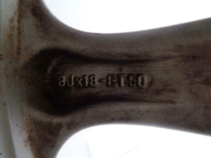 Porsche Boxster 986 Wheel FRONT PAIR 986 362 136 03 18x8 USED GENUINE SR