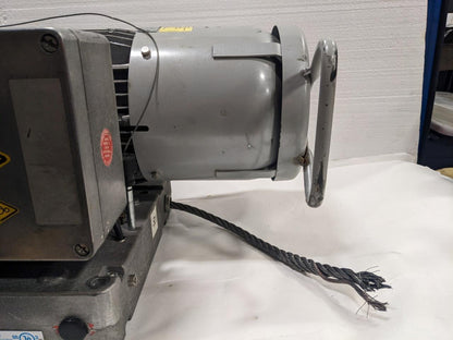 USED TIRAK TM ELECTRIC ROPE HOIST 2017 839KG / 1849LBS TYPE XE 1030 PO BSRG4