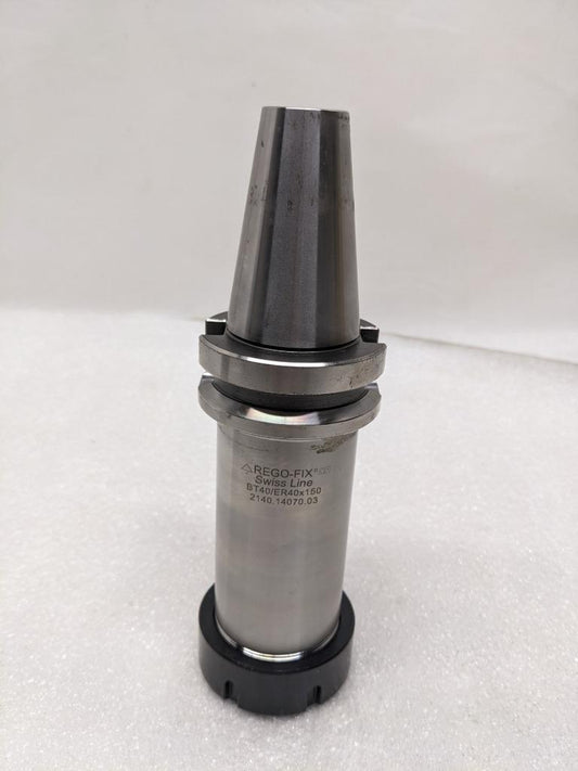 REGO-FIX BT40/ER40X150MM BT40 COLLET CHUCK X ER40 - 150MM PROJECTION NEW R27