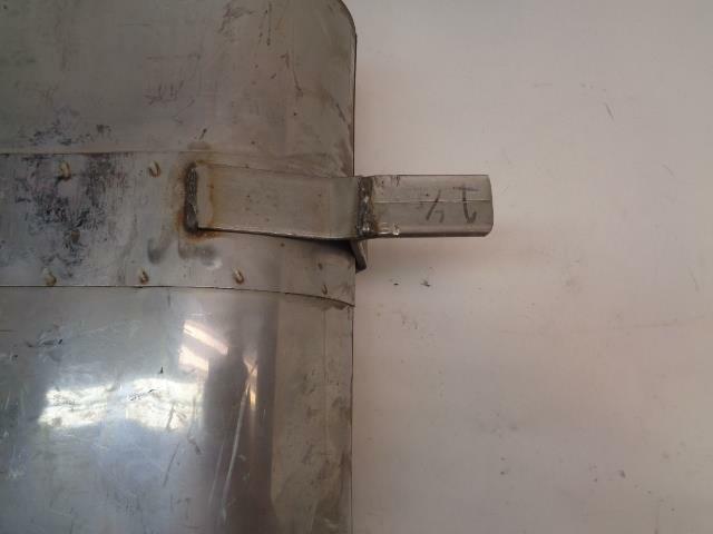 BORLA REAR LEFT/DRIVER SIDE MUFFLER DUAL EXHAUST TIPS 2.75" INLET 3.5" OUTLET