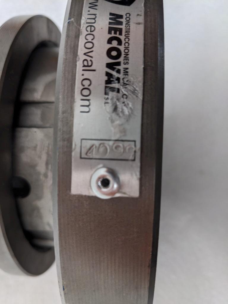 Mecoval 4099 Double Mechanical Core Chuck 6" & 3" new H2