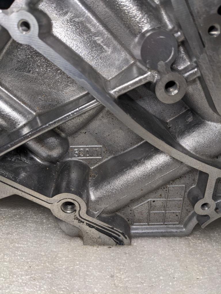 PORSCHE BARE ENGINE CASE FOR 03-10 CAYENNE 9PA 4.5L V8 USED I1