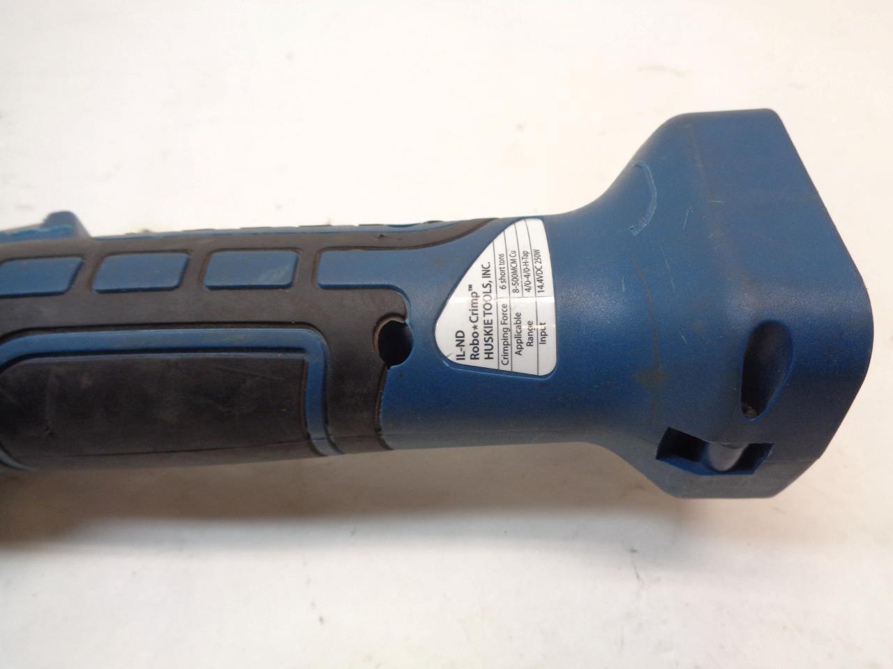 HUSKIE TOOLS IL-ND 6 TON INLINE COMPRESSION CRIMPING TOOL w/ DG HEAD BSR35