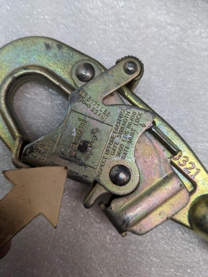 DBI-SALA 3403603 SEALED SELF-RETRACTING 130' STEEL LIFELINE 310 LBS MAX NEW H2