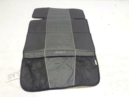 1 NEW EDDIE BAUER HIGH-BACK SEAT PROTECTOR GRAY W/ REFLECTIVE STRIPES SR