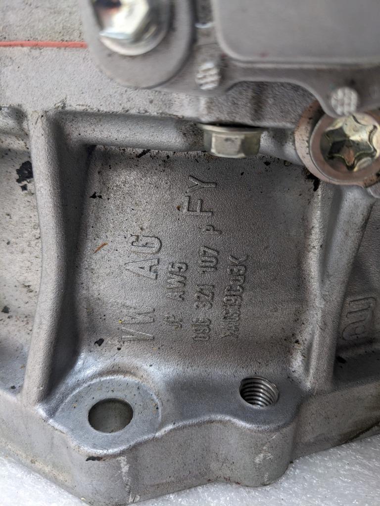 VOLKSWAGEN 096321107 AUTOMATIC TRANSMISSION FOR 2020 VW PASSAT SEDAN USED I2