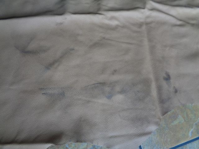 LEATHER HIDE 39.28 SQUARE FEET/3.65 SQUARE METERS TAN NEW N.3 SR