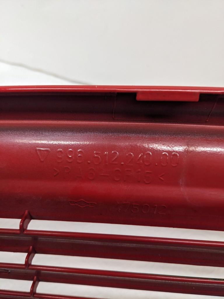 PORSCHE REAR TRUNK LID RED W/ GRILLE & LOWER BRACKET FOR 94 996 CARRERA USED R22