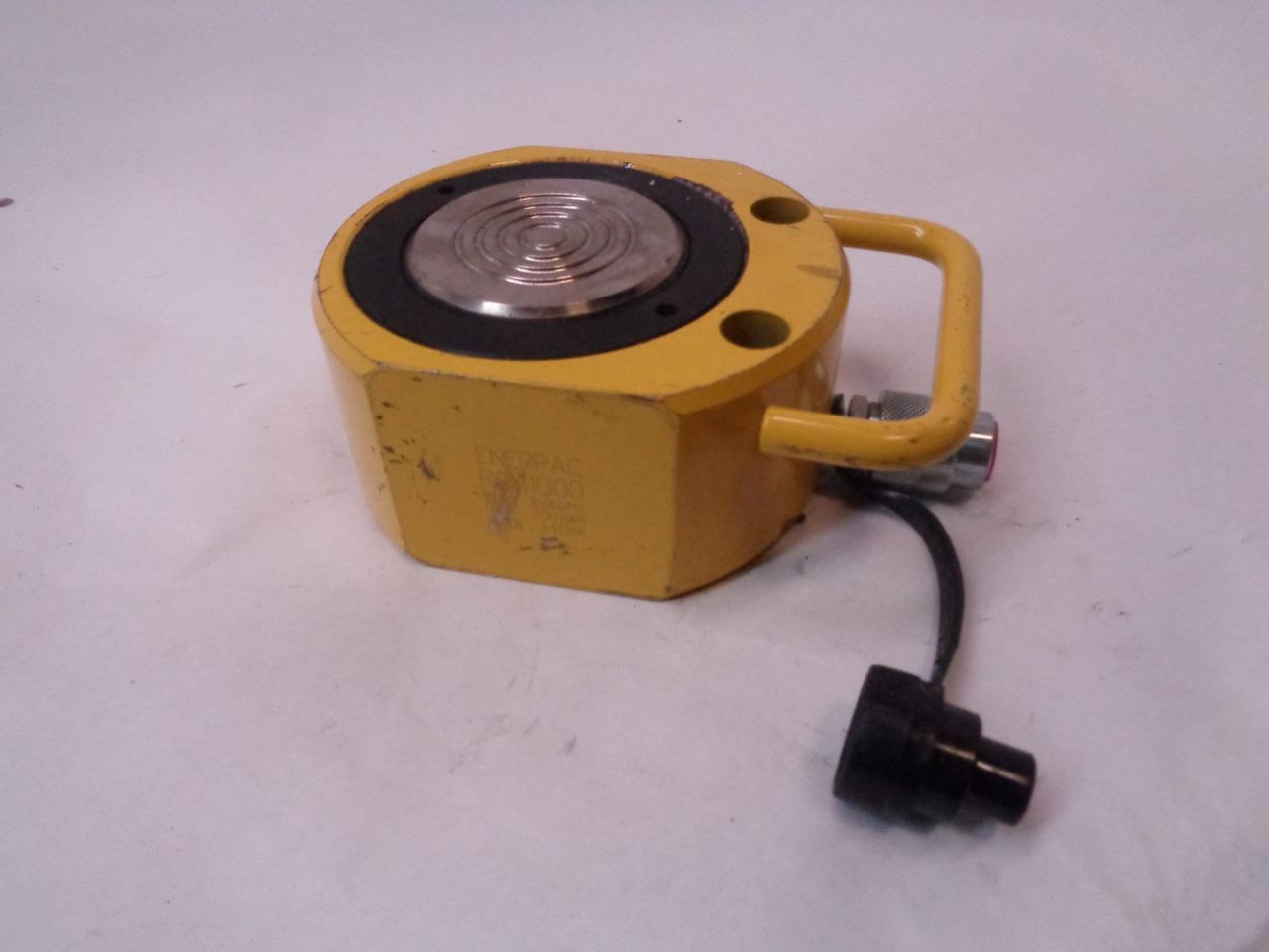 NEW ENERPAC RSM1000 LOW HEIGHT 4" 98 TON HYDRAULIC CYLINDER JACK R11