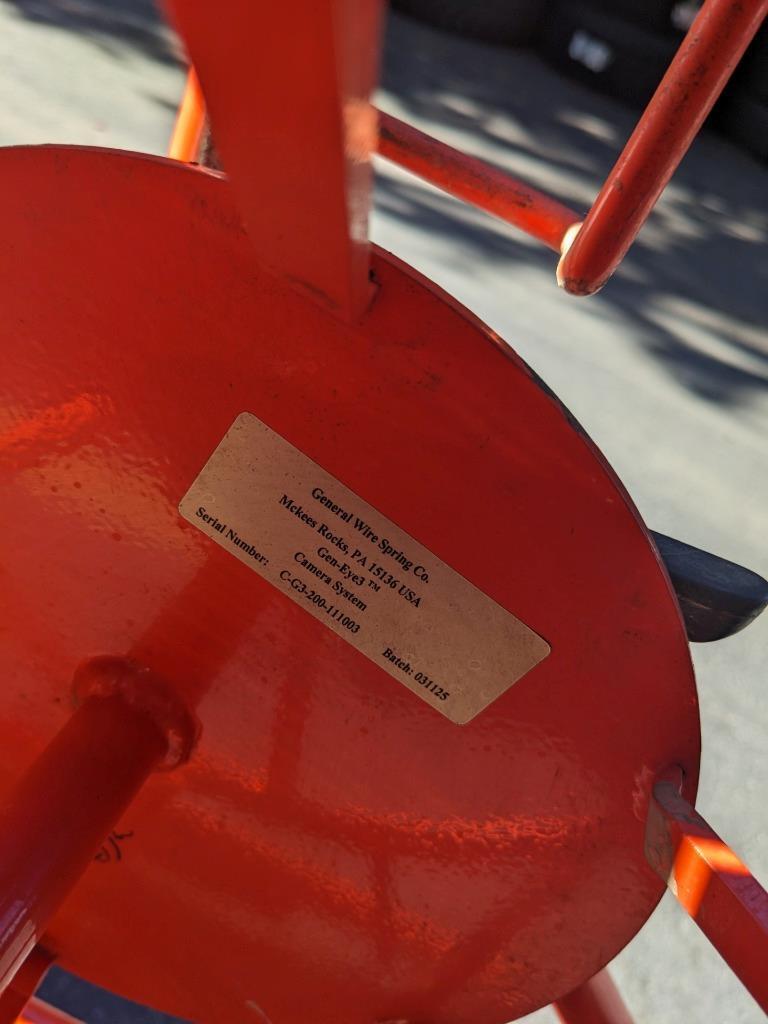 GENERAL PIPE CLEANERS 117830 GEN-EYE POD 200FT PIPE CAMERA & REEL ONLY USED B2