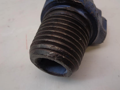 UNBRANDED STEP DRAG BIT FOR COAL MINING BLUE 4" DIAMETER MALE THREAD NEW H2