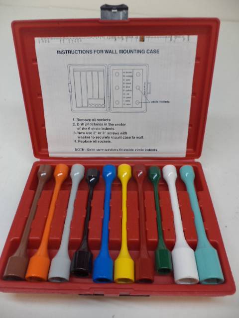 NEW AJ MANUFACTURING AJ 1510 10 PIECE TORQUE SET R28