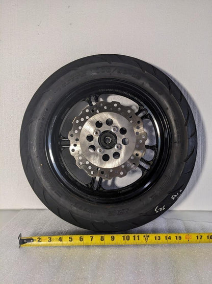 KAWASAKI F-0633 FRONT WHEEL 12XMT2.5 & 100/90-12 49J TIRE FOR Z125 PRO NEW KSLR