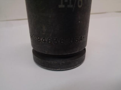 SK TOOLS 3/4" DRIVE 6 POINT 1-1/8" STANDARD FRACTIONAL IMPACT SOCKET 84636 R22
