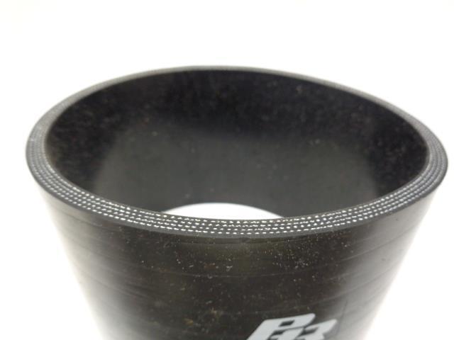 POWERHOUSE RACING STRAIGHT BLACK 4 PLY SILICONE COUPLER 4" DIA. 3" HT R24T7