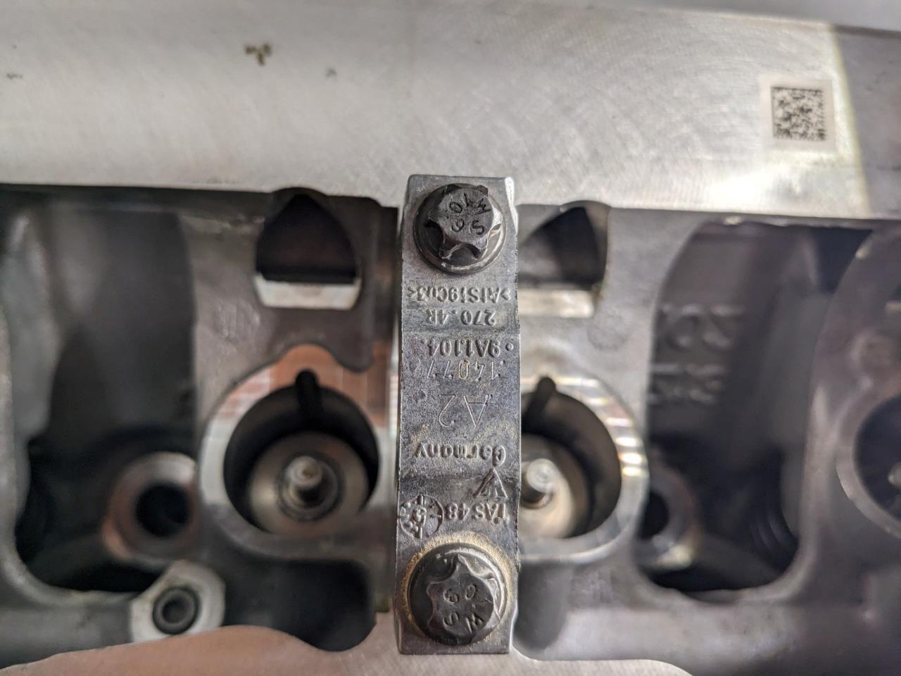 Porsche 9A1104111911 Cylinder Head  FOR Carrera 2013 3.4L 6 Cylinder USED BSR3.1