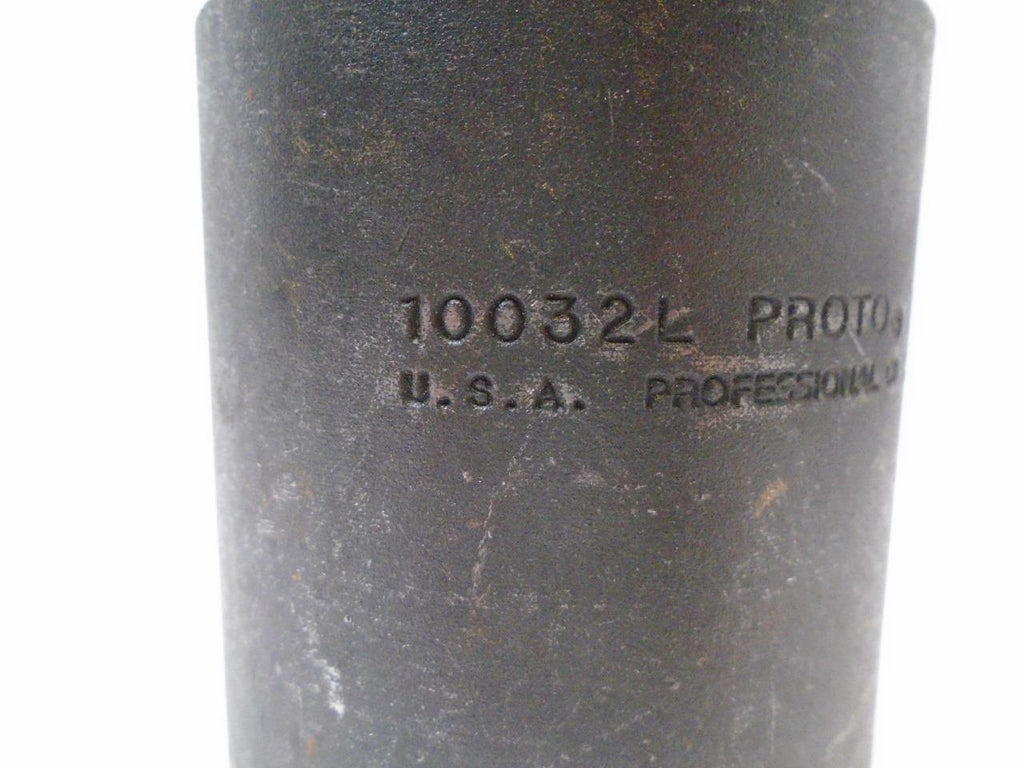 NEW STANLEY PROTO 1 IN. DR. DEEP IMPACT SOCKET 2'' 6 PT. 10032L R22
