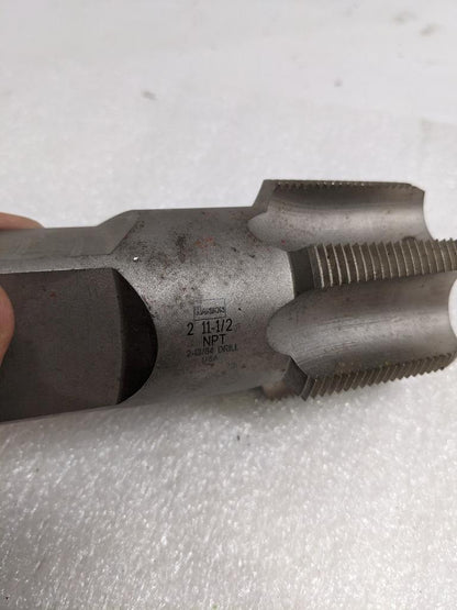 HANSON 2-11-1/2 NPT TAPER PIPE TAP 2-13/64 DRILL NEW R22T5