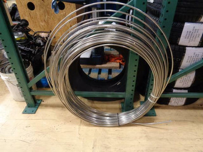 Greenville Welded TP316/316L .357/.245" Stainless Steel Tube Approx 100 Yard BSR