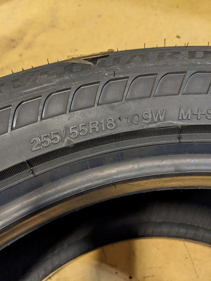 BRIDGESTONE DRIVEGUARD PLUS P 255 55 18 109W XL TOURING TIRE 008415 CQ2