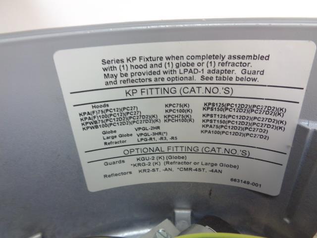 NEW APPLETON 175W MH BALLAST BODY FOR GLASS GLOBE KPB175PMT R33