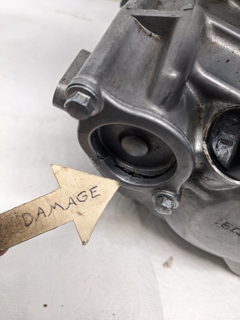 DAMAGED HONDA ATV ENGINE FOR 2004-2005 HONDA SPORTRAX 450 TRX450R 2X4 USED B2