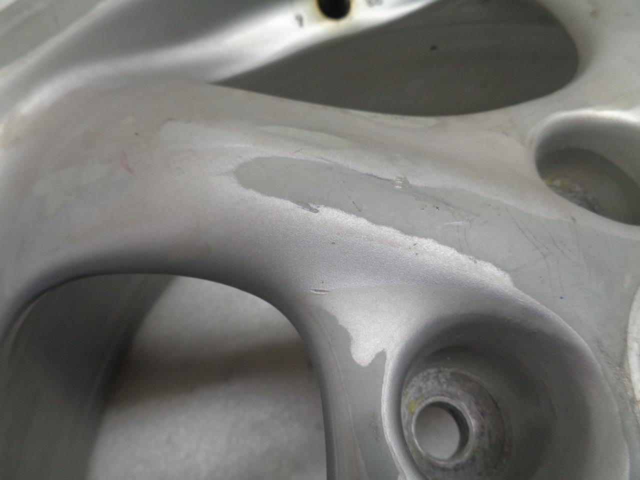 USED DENTED GENUINE CARRERA TURBO TWIST 996 WHEEL 17X7 ET55 996 362 124 00  WR