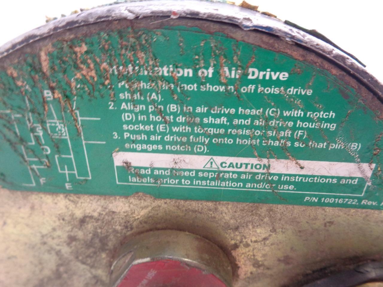 MSA LYNX PERSONAL SAFETY SIDE HOIST 10016727 (MISSING MANUAL HANDLE) USED H1