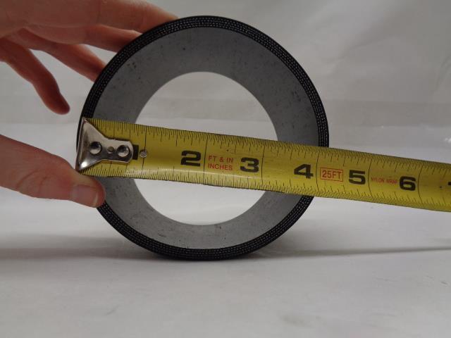 POWERHOUSE RACING STRAIGHT BLACK 4 PLY SILICONE COUPLER 4" DIA. 3" HT R24T7