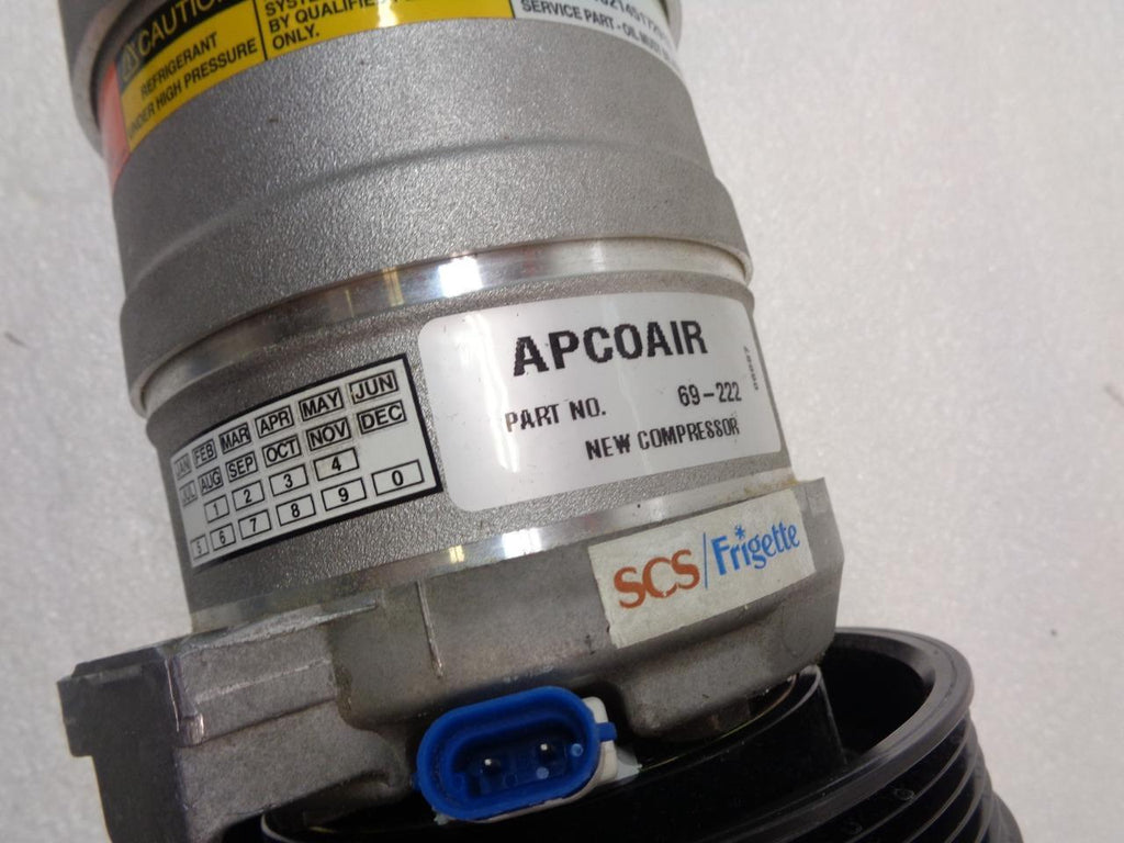 NEW APCO AIR 69-222 AC COMPRESSOR (UNKNOWN FITMENT) R2