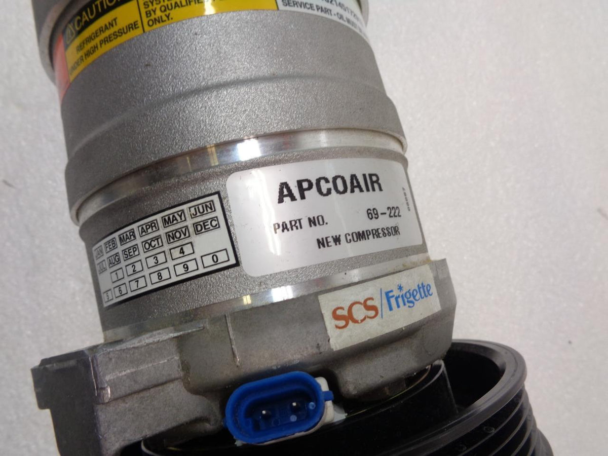 NEW APCO AIR 69-222 AC COMPRESSOR (UNKNOWN FITMENT) R2